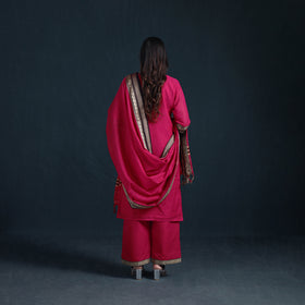 Dharwad Cotton Suit Set with Dupatta for Women 03