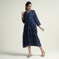 bagh printed cotton dress