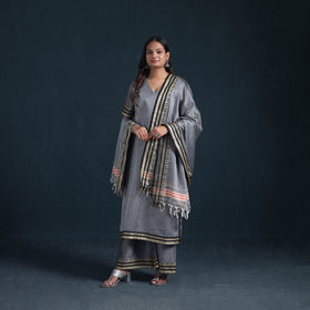 Dharwad Cotton Suit Set with Dupatta for Women 02