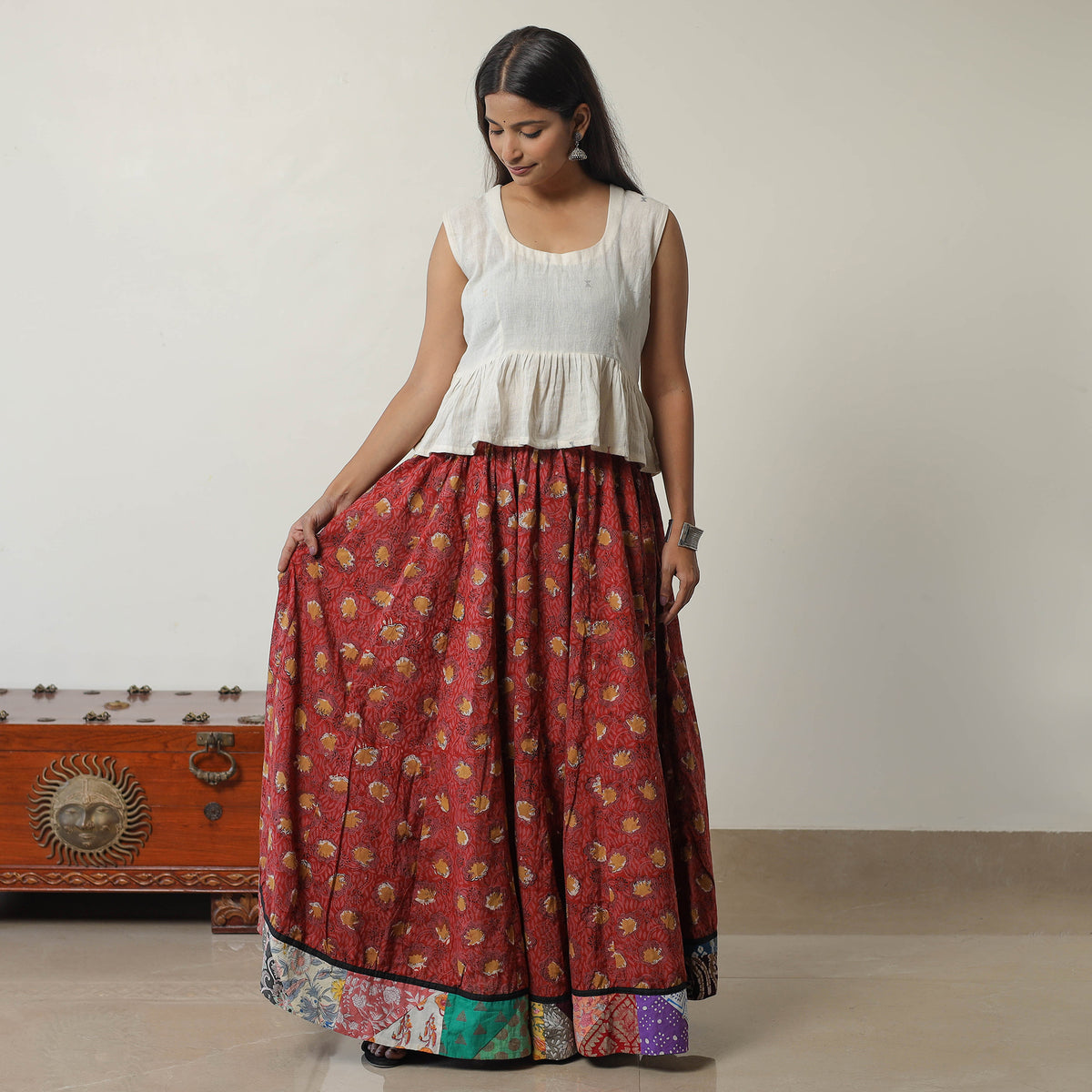 Bagru Skirt 