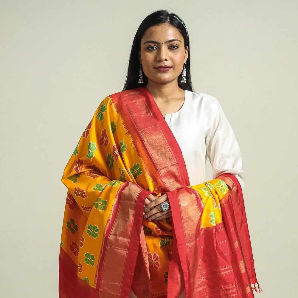 handwoven pochampally dupatta