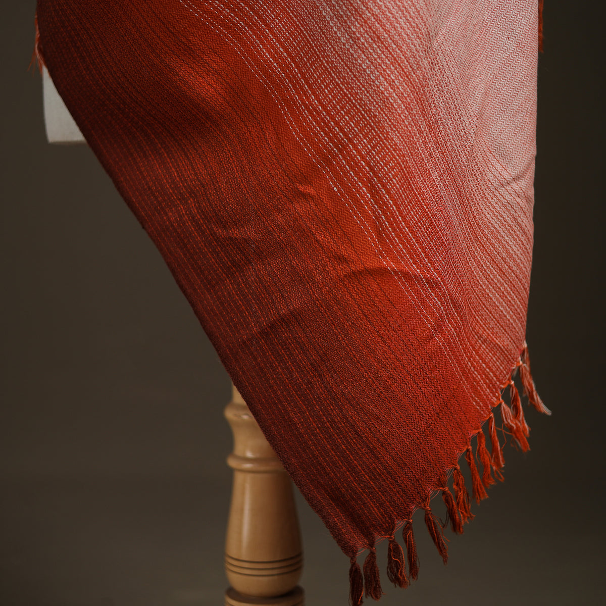 Kumaun Pure Handwoven Merino Wool Shawl for Men 01