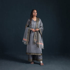 Dharwad Cotton Suit Set with Dupatta for Women 02