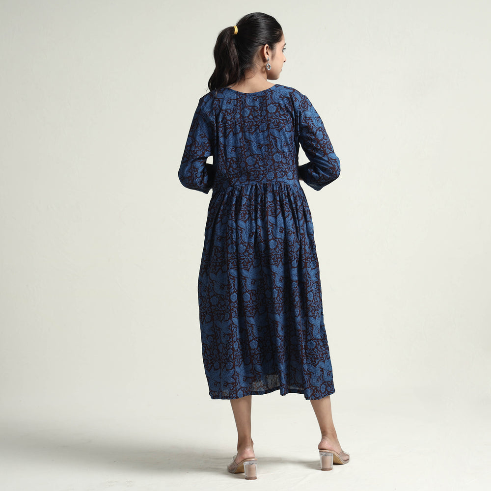 bagh printed cotton dress