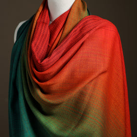 Kumaun Pure Handwoven Merino Wool Shawl for Men 02