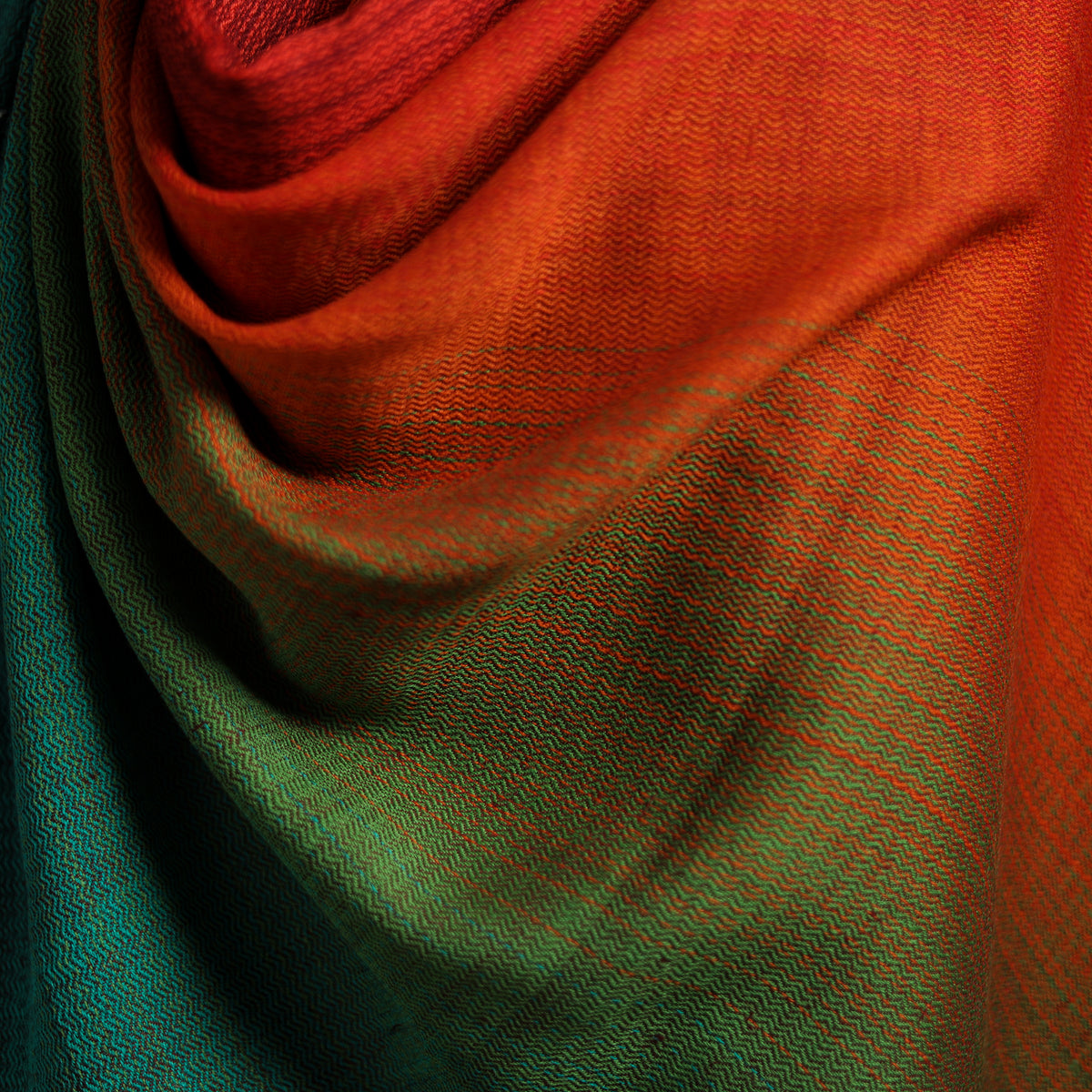Kumaun Pure Handwoven Merino Wool Shawl for Men 02