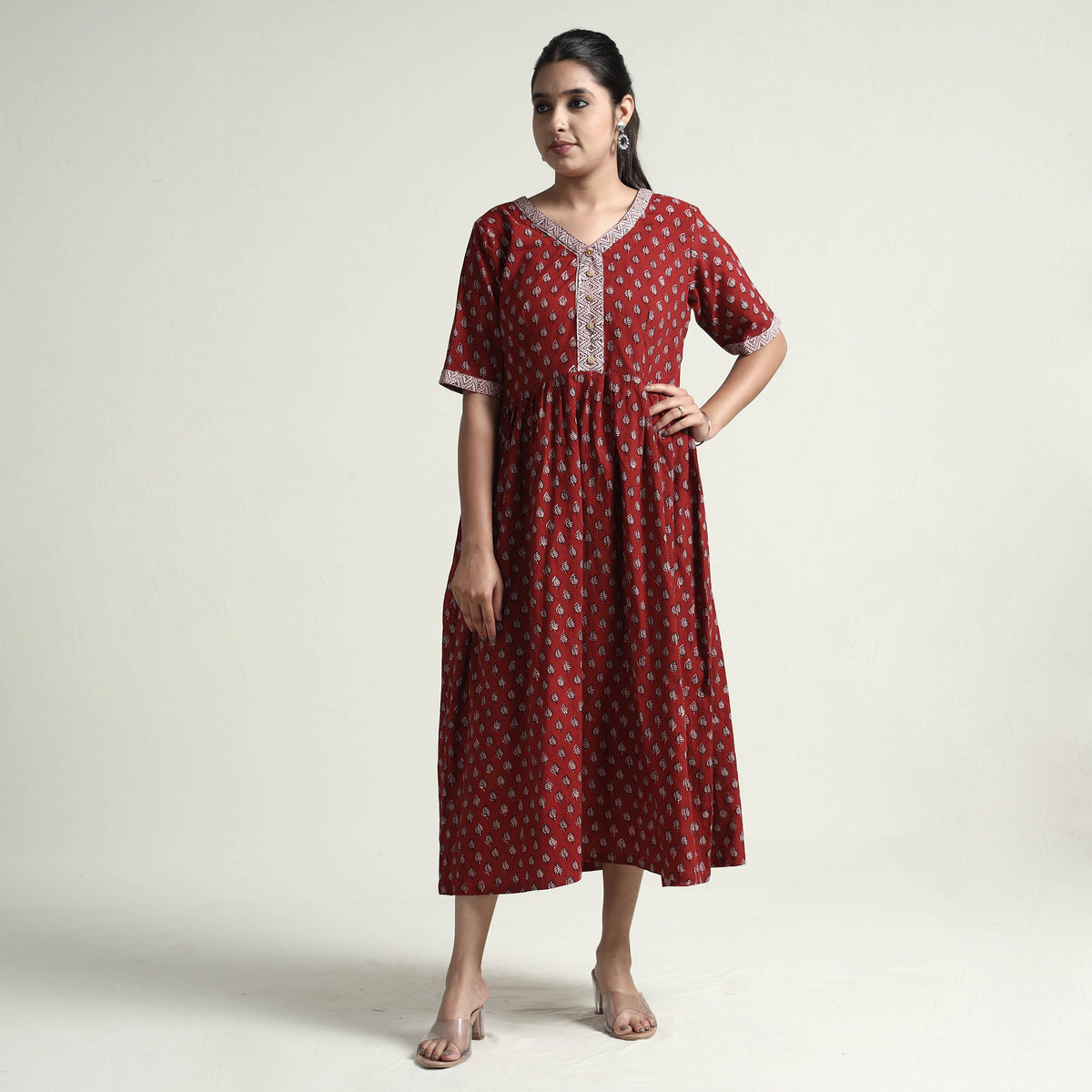 Bagh Print Dress