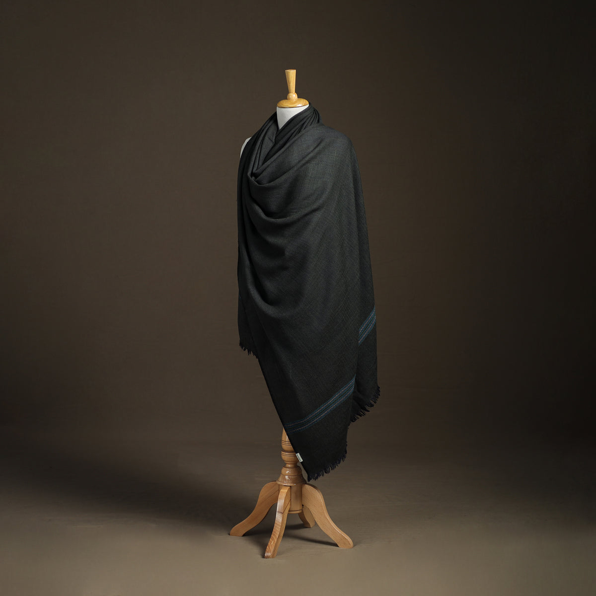 Kumaun Pure Handwoven Merino Wool Shawl for Women 05