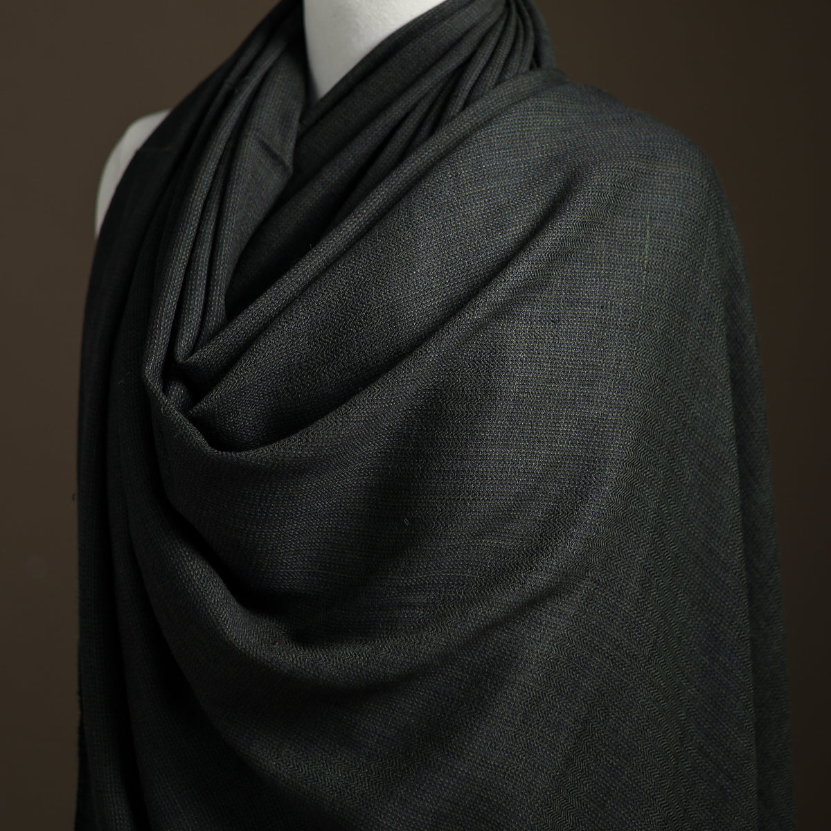 Kumaun Pure Handwoven Merino Wool Shawl for Women 05