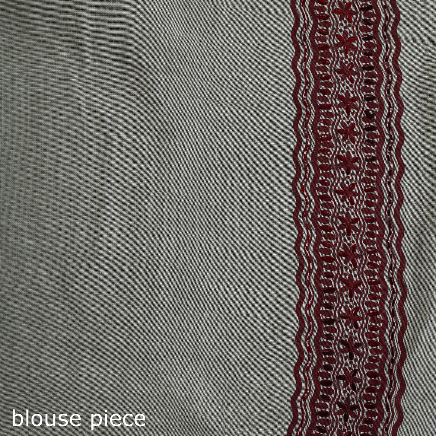 Bengal Kantha Hand Embroidery Silk Cotton Chapa Work Saree 74