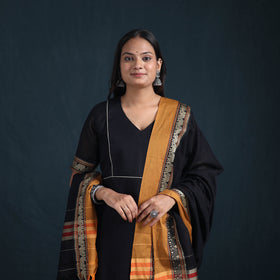 Dharwad Cotton Suit Set with Dupatta for Women 01