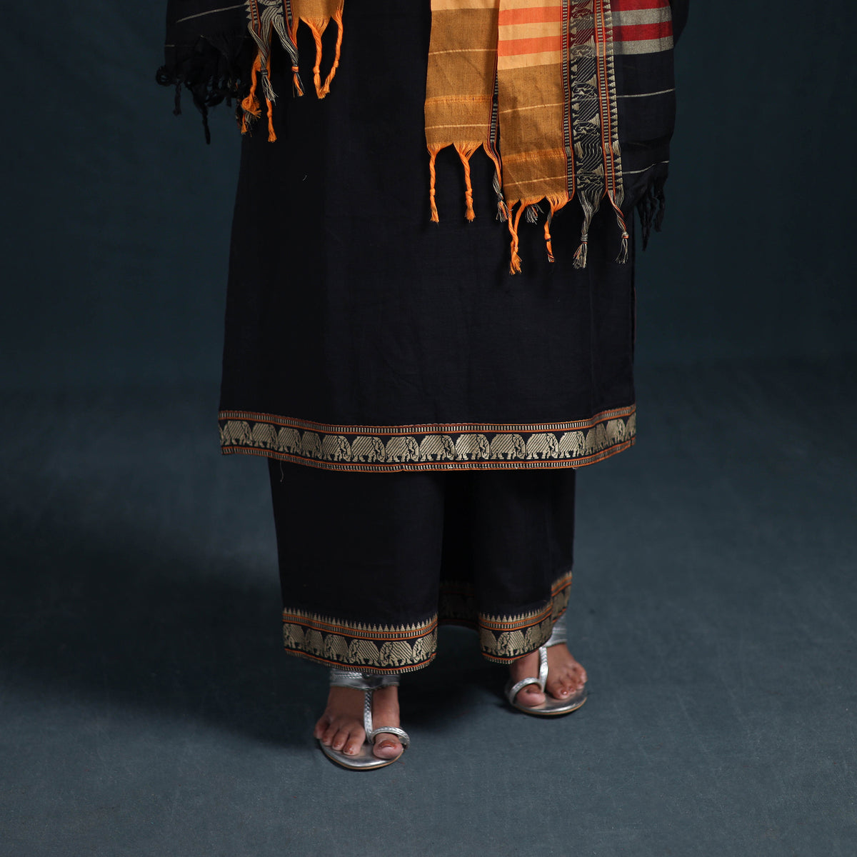 Dharwad Cotton Suit Set with Dupatta for Women 01