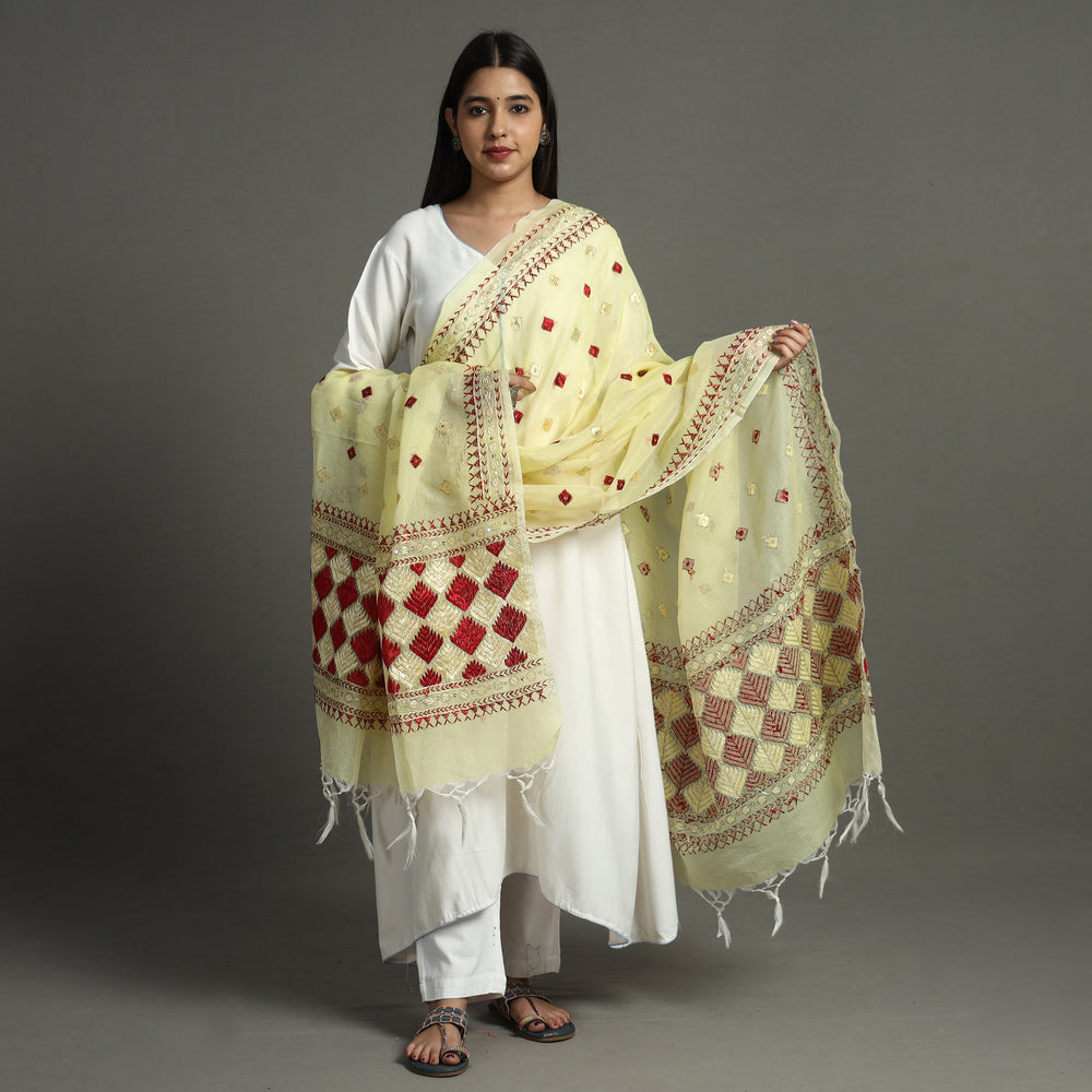 phulkari embroidery dupatta