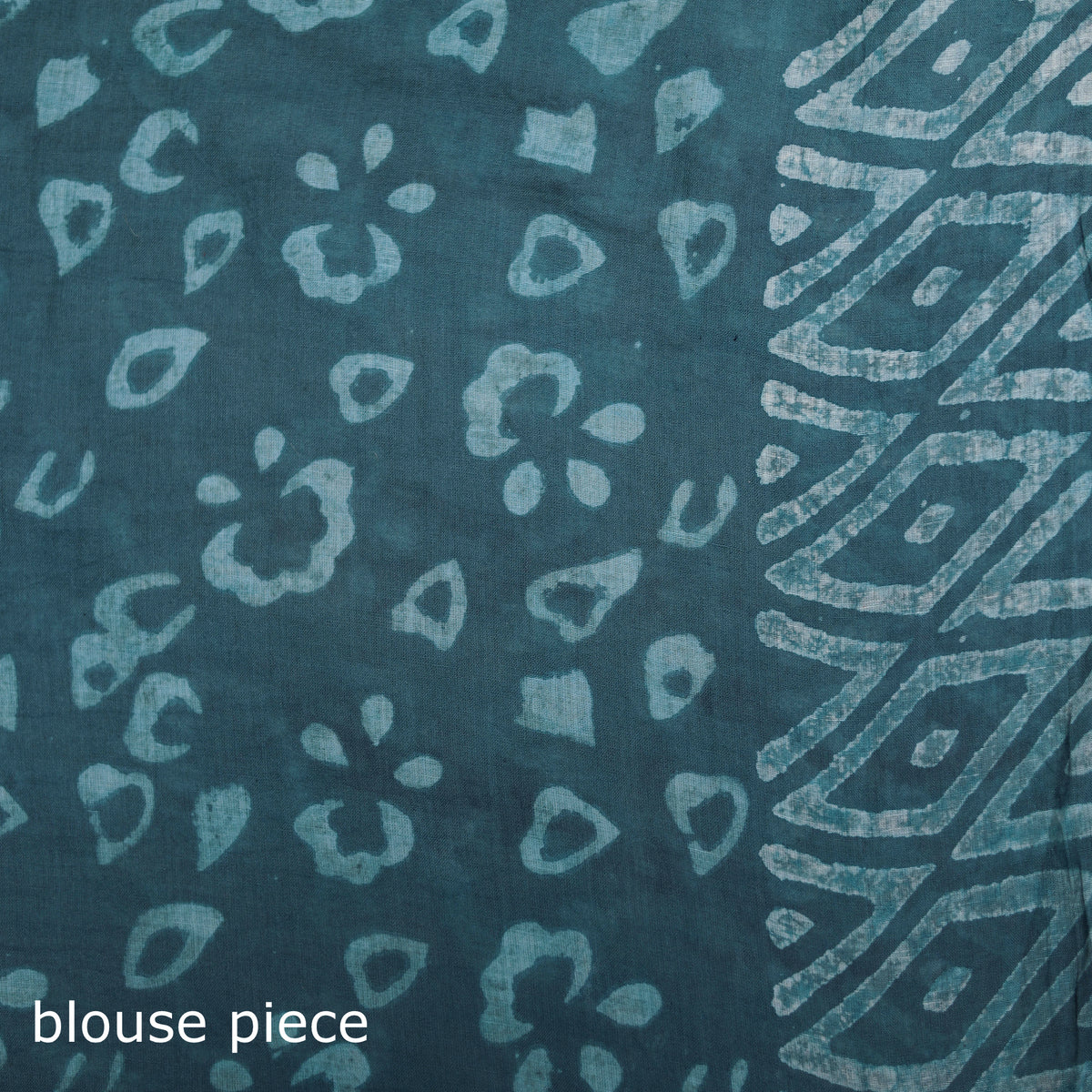 Batik Hand Block Print Pure Mul Cotton Ready To Wear Saree 46