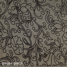 Printed Cotton Kalamkari Saree 01