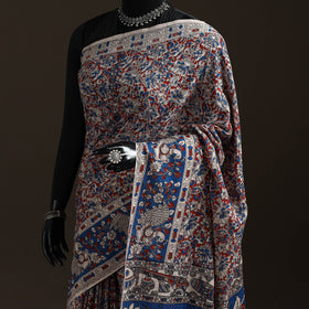 Printed Cotton Kalamkari Saree 02