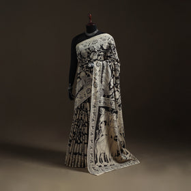 Printed Cotton Kalamkari Saree 03