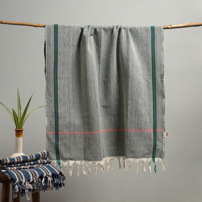 Handloom Fine Cotton Bath Towel 01