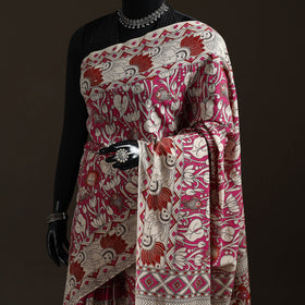 Printed Cotton Kalamkari Saree 04