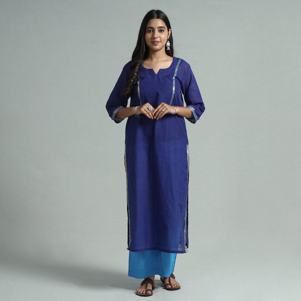 Mangalagiri Kurta with Palazzo & Dupatta Set