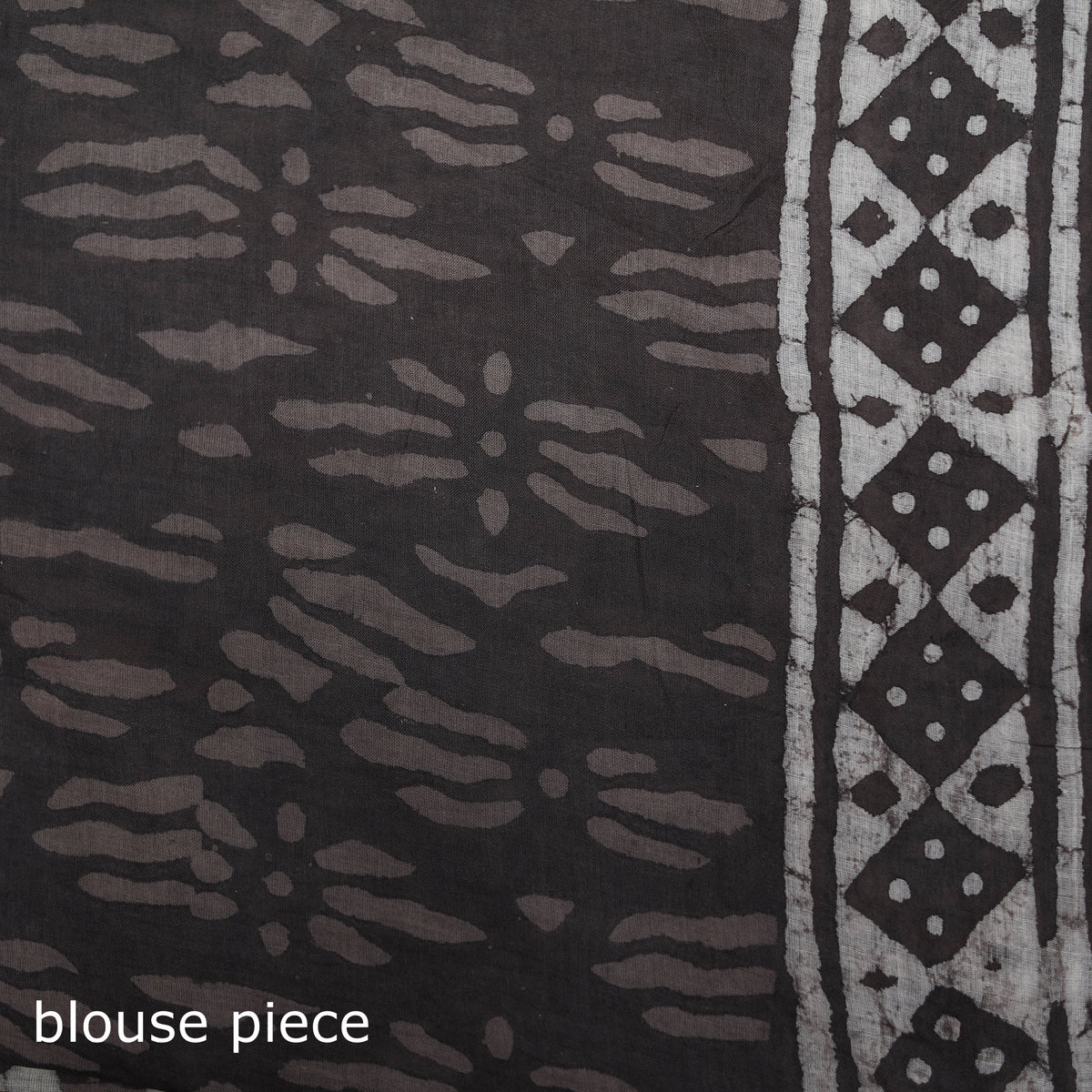 Batik Hand Block Print Pure Mul Cotton Ready To Wear Saree 49
