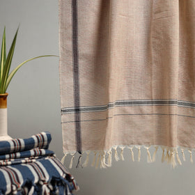 Handloom Fine Cotton Bath Towel 02