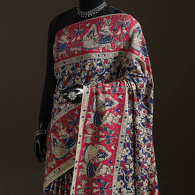 Printed Cotton Kalamkari Saree 05