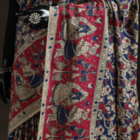 Printed Cotton Kalamkari Saree 05