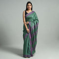  Vidarbha Bamboo Tussar Cotton Dobby Border Handloom Saree 01 