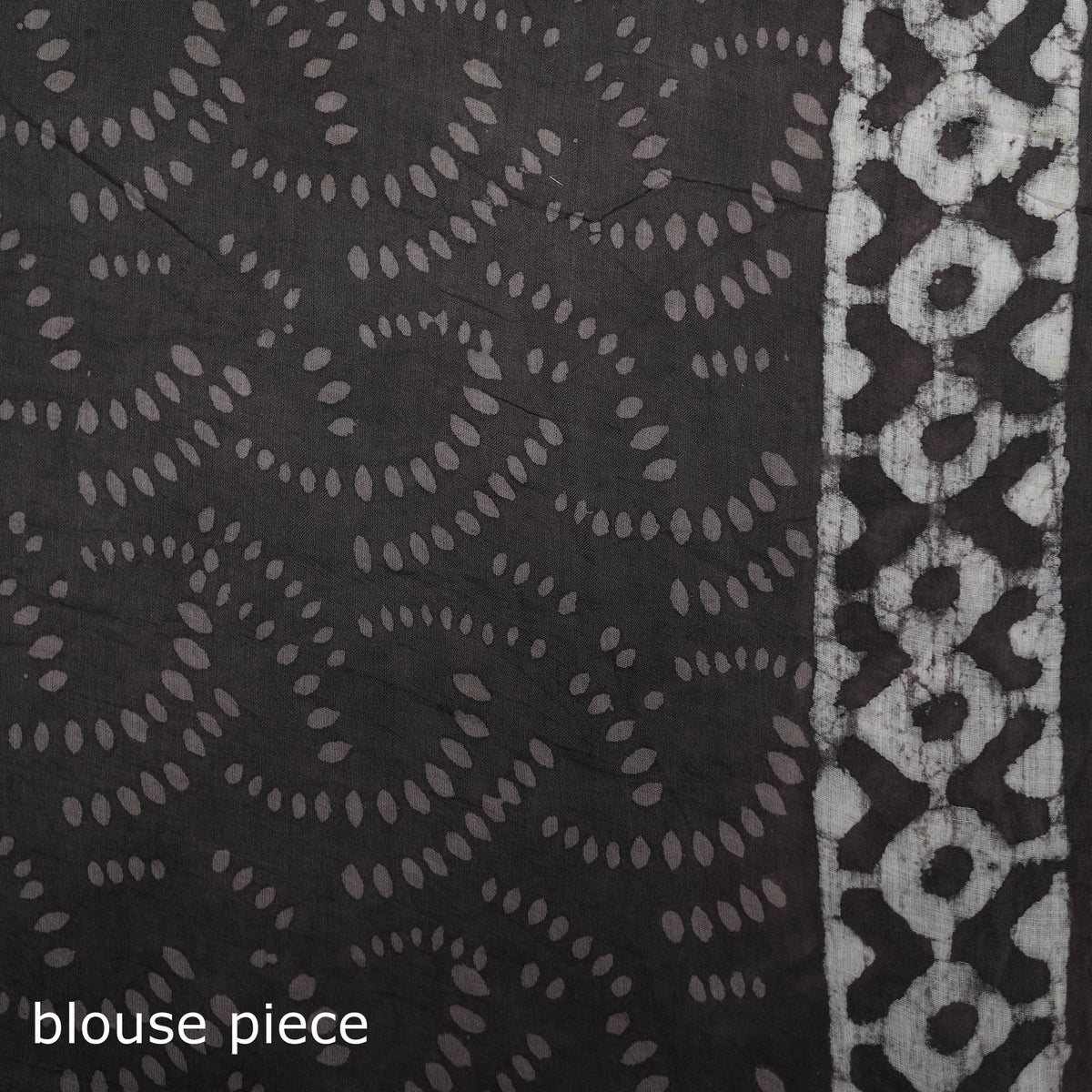 Batik Hand Block Print Pure Mul Cotton Ready To Wear Saree 50