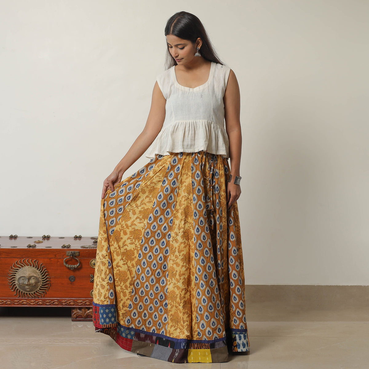 `Bagru Skirt 