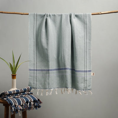 Handloom Fine Cotton Bath Towel 06