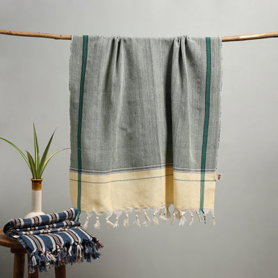 Handloom Fine Cotton Bath Towel 07