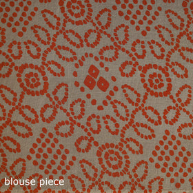 Printed Cotton Kalamkari Saree 08