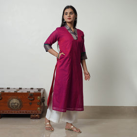 Dharwad Mercerised Cotton Kurta | Straight & Elegant for Women