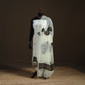 Kota Doria Cotton Barmer Applique Work Dupatta with Zari Border 03