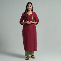 Mangalagiri Kurta with Palazzo & Dupatta Set