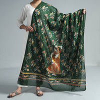 batik cotton dupatta