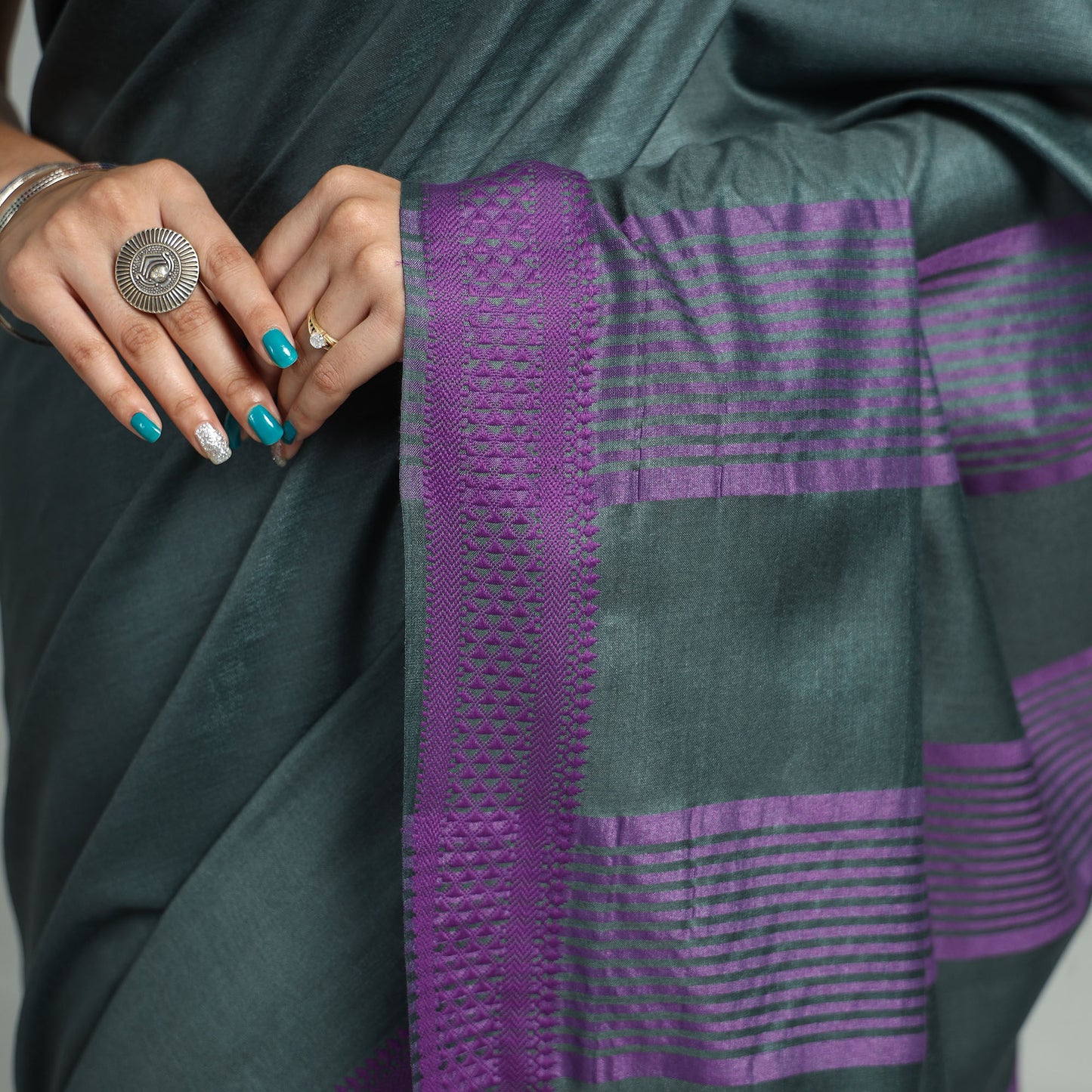 bamboo silk saree