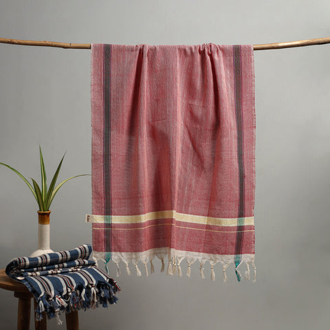 Handloom Fine Cotton Bath Towel 11