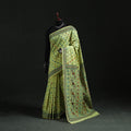 Bengal Kantha Hand Embroidery Silk Cotton Chapa Work Saree 89