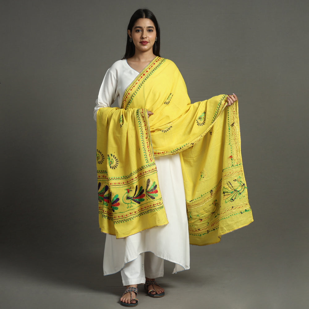 Phulkari Embroidered Dupatta