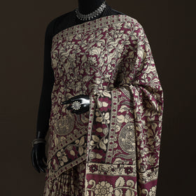 Printed Cotton Kalamkari Saree 12