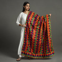 Phulkari Embroidered Dupatta