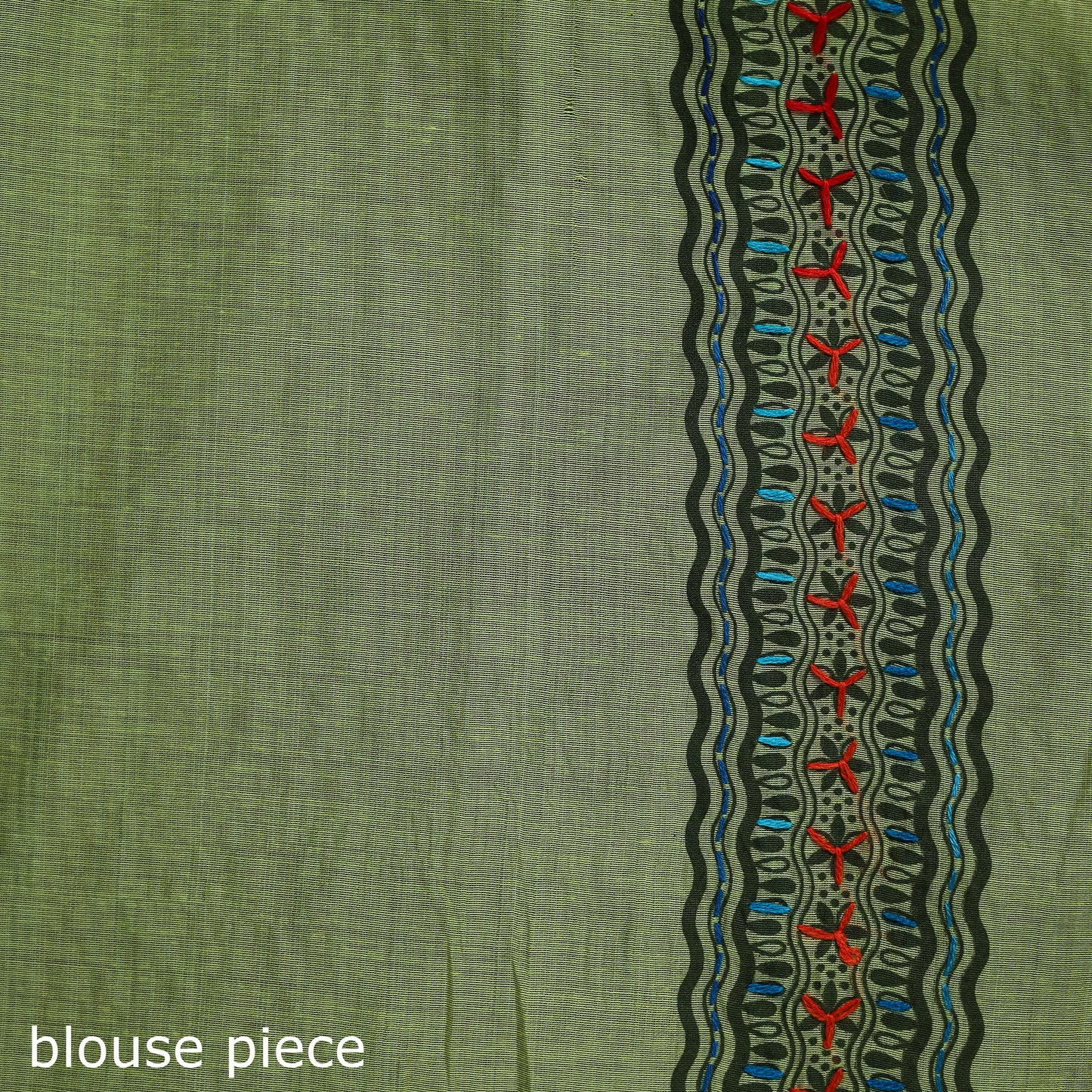 Bengal Kantha Hand Embroidery Silk Cotton Chapa Work Saree 89