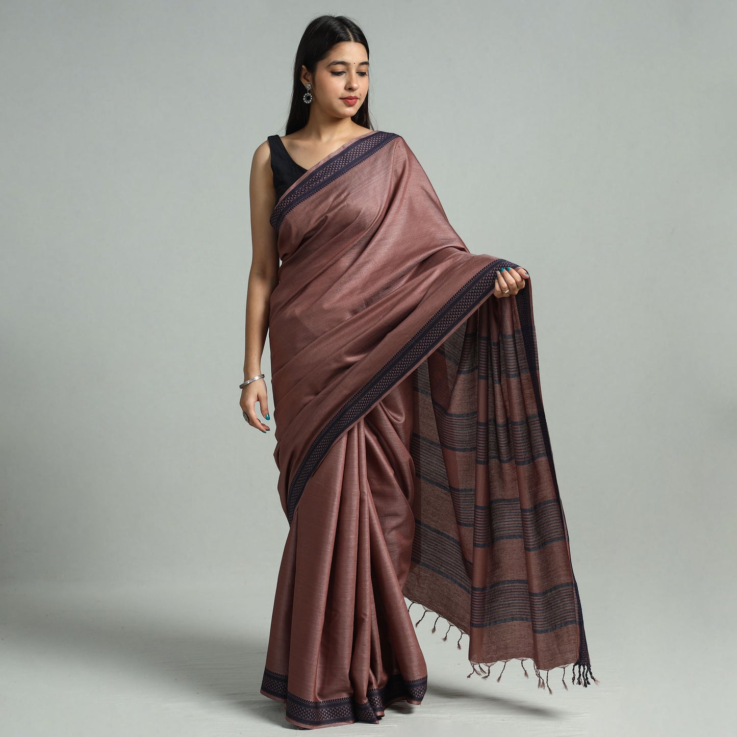 bamboo silk saree