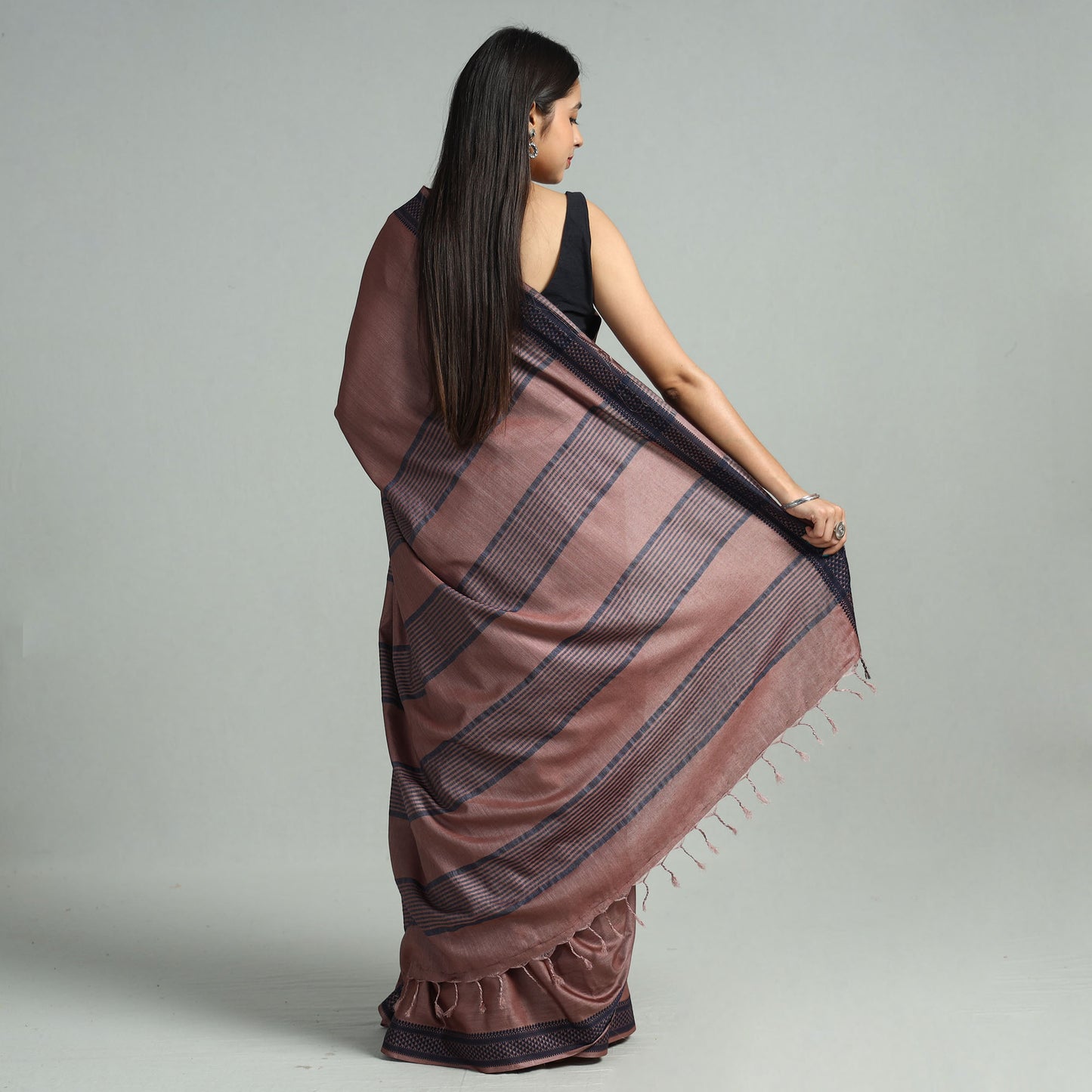 bamboo silk saree