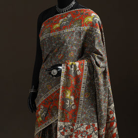 Printed Cotton Kalamkari Saree 13