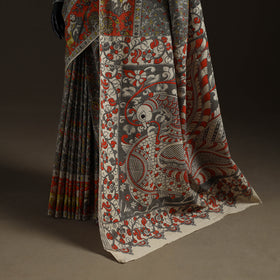 Printed Cotton Kalamkari Saree 13