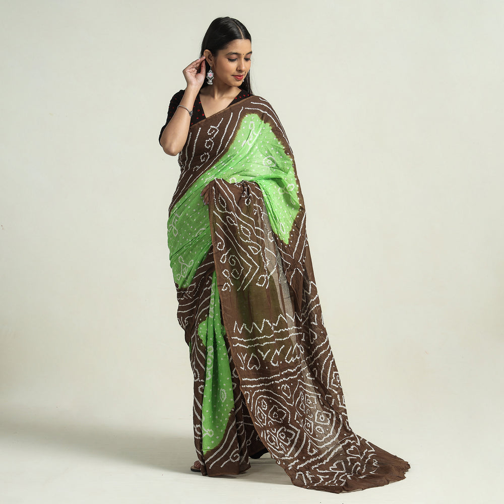 bandhani saree